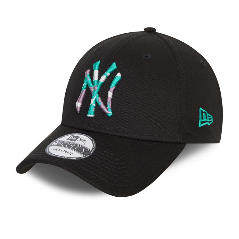 Gorras New Era 9forty Negros - New York Yankees City 19205KDWU